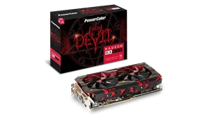 PowerColor Red Devil Radeon RX 590 8GB GDDR5 (AXRX 590 8GBD5-3DHV2/OC)
